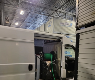 Clearing Clogs Machine